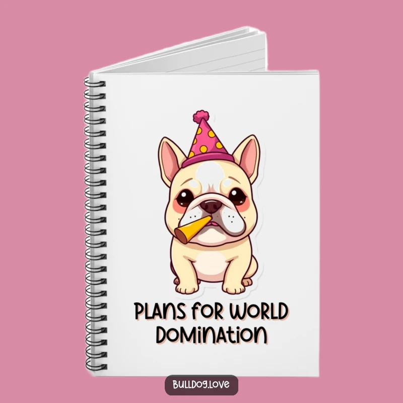 Funny Bulldog Party Notebook: Hilarious Canine Journal for Jotting Down Jokes